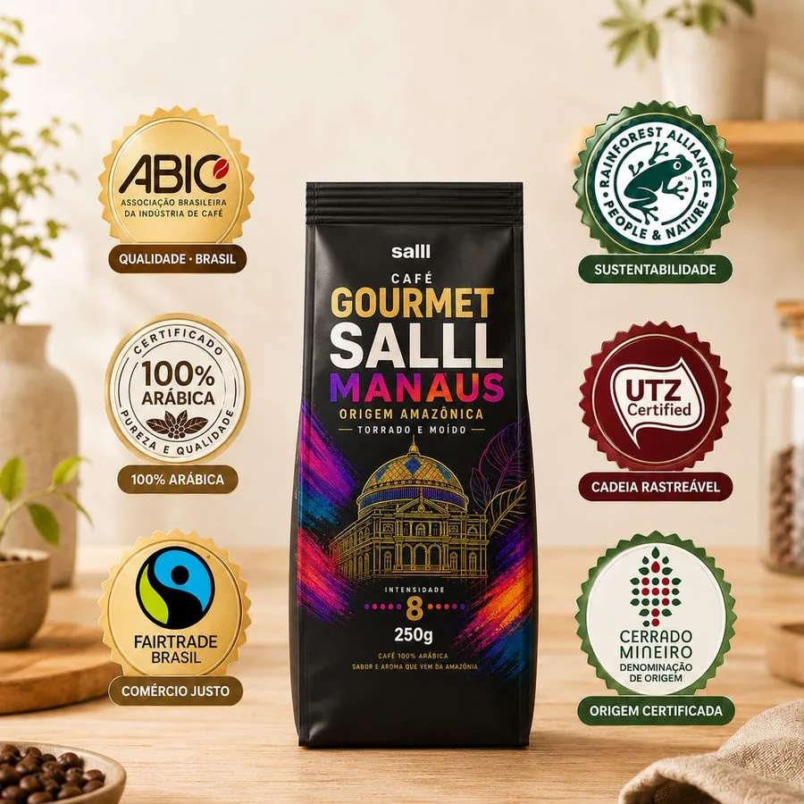 Posição Respaldar do Método Salll VALOR: selos e certificações do produto