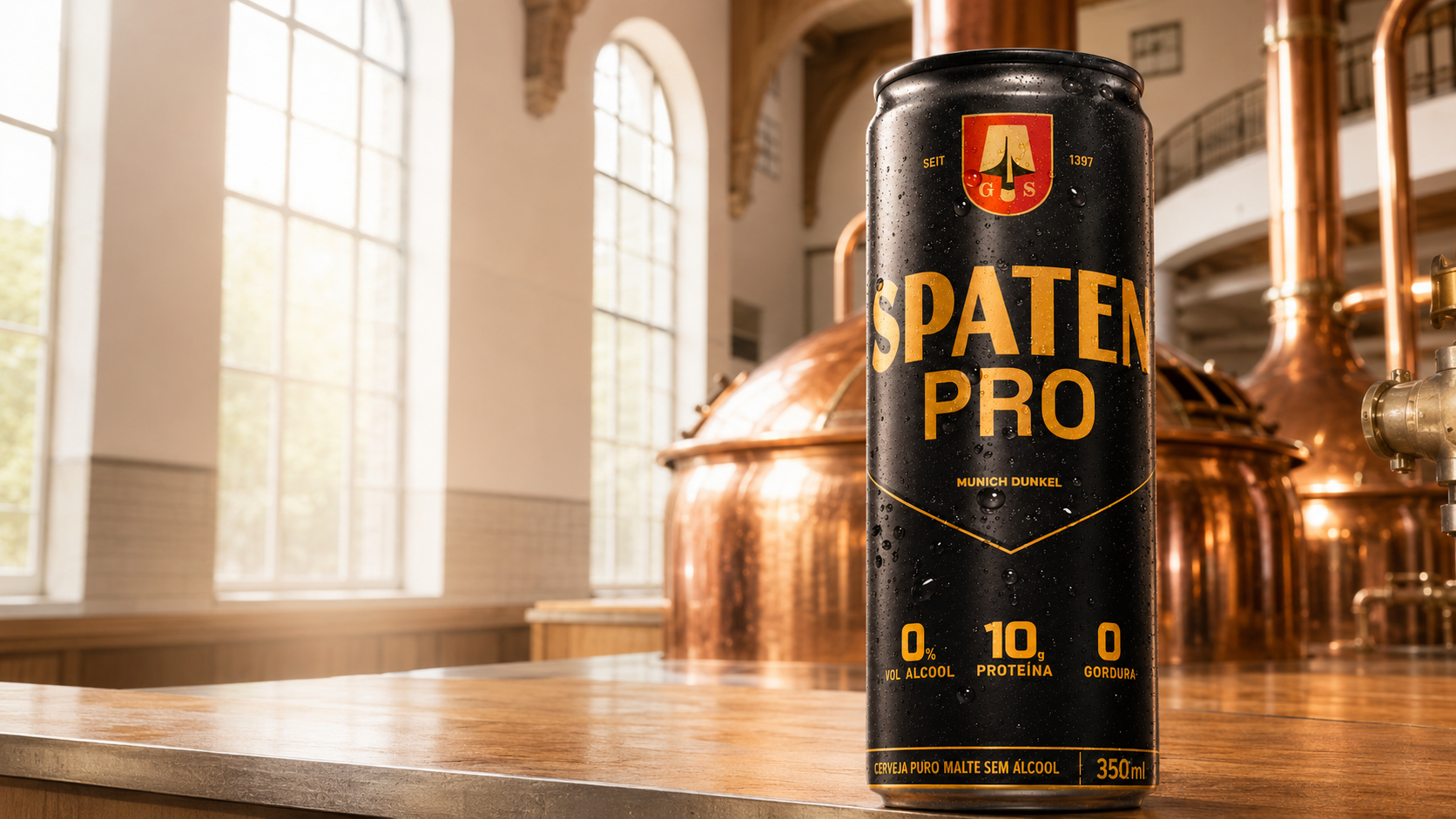 Cervejaria Spaten em Munique, tradicao alemã de puro malte